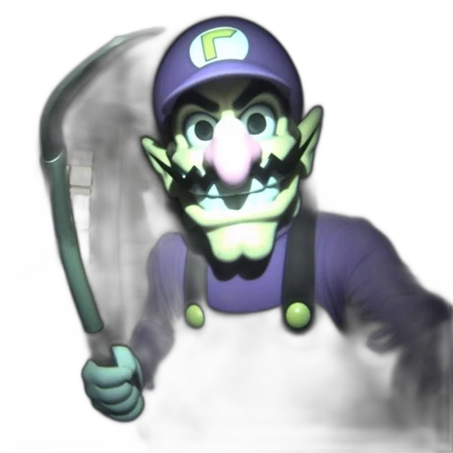 mask, staff, weapon, creature transparent PNG cut-out