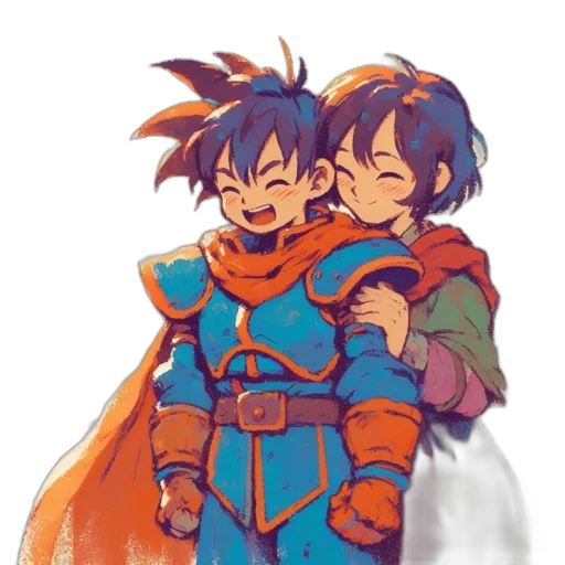 dragon, jacket, weapon, watercolor transparent PNG cut-out