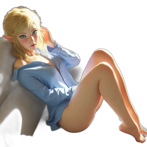 dress, furniture, concept art, 3d render transparent PNG cut-out
