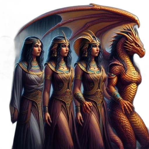 dragon, fantasy art, concept art, pixel art transparent PNG cut-out