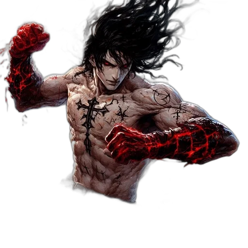 comic book art, concept art, fantasy art, pixel art transparent PNG cut-out