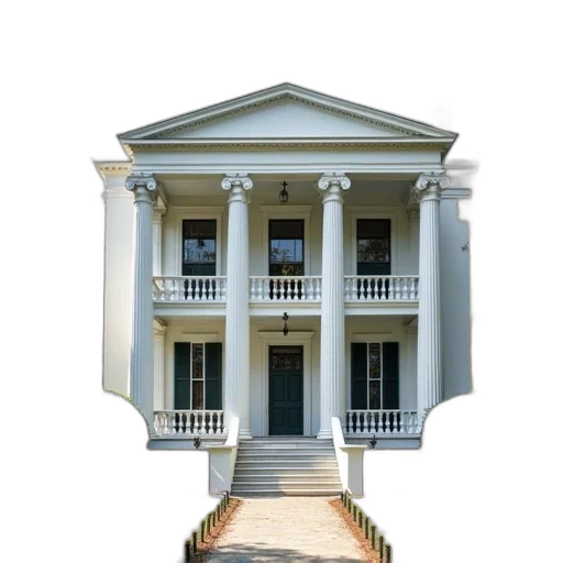 building, furniture, crown, 3d render transparent PNG cut-out