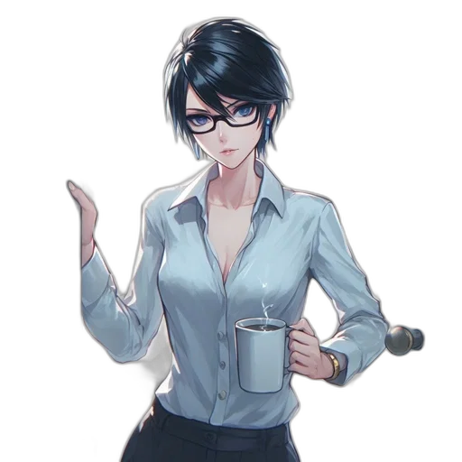 staff, jacket, weapon, dress transparent PNG cut-out