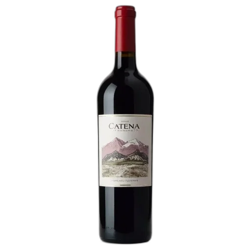 bottle, catena, malbec, wine transparent PNG cut-out