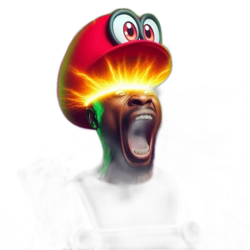hat, mask, creature, face transparent PNG cut-out