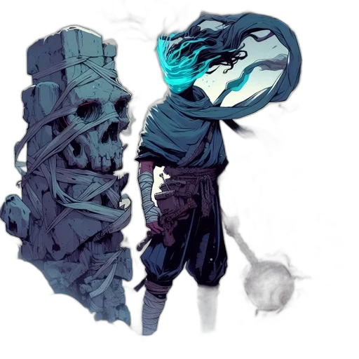 mask, robot, weapon, sword transparent PNG cut-out