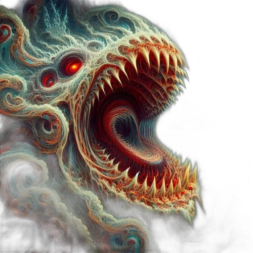 dragon, creature, mask, face transparent PNG cut-out