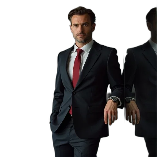 jacket, staff, face, dress transparent PNG cut-out