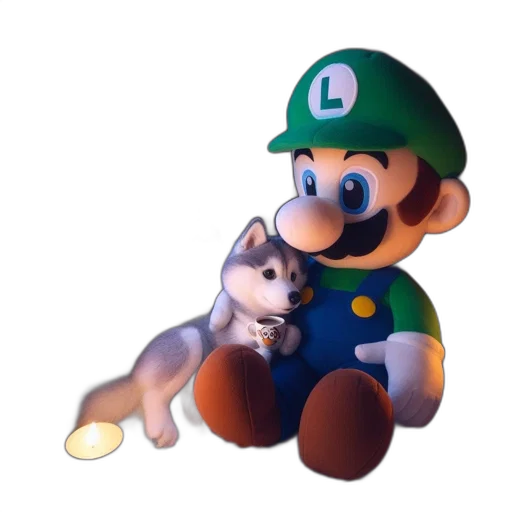 animal, hat, staff, creature transparent PNG cut-out