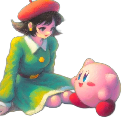 hat, dress, weapon, creature transparent PNG cut-out