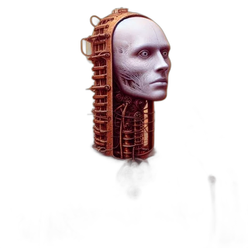 robot, mask, face, jewelry transparent PNG cut-out
