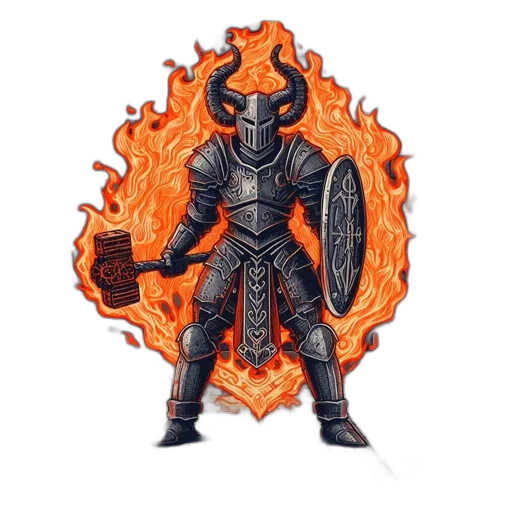 sword, dragon, pixel art, fantasy art transparent PNG cut-out