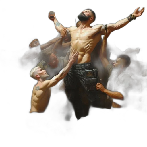 concept art, photorealistic, fantasy art, 3d render transparent PNG cut-out
