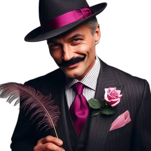 hat, face, staff, mask transparent PNG cut-out