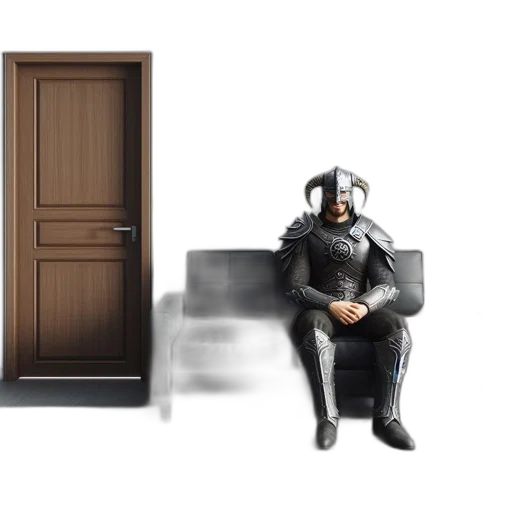 furniture, robot, mask, face transparent PNG cut-out