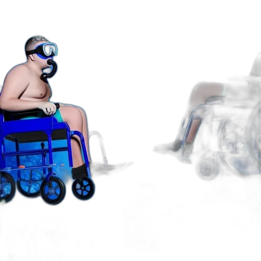 robot, car, concept art, 3d render transparent PNG cut-out
