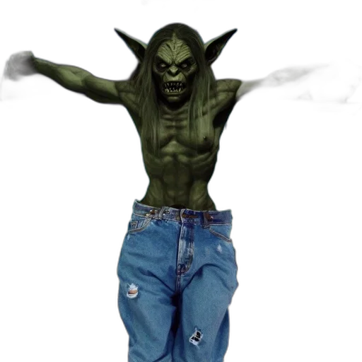 creature, mask, concept art, fantasy art transparent PNG cut-out