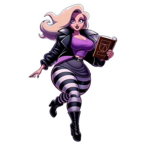 dress, comic book art, concept art, cartoon transparent PNG cut-out