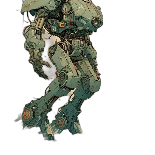 robot, weapon, creature, dragon transparent PNG cut-out