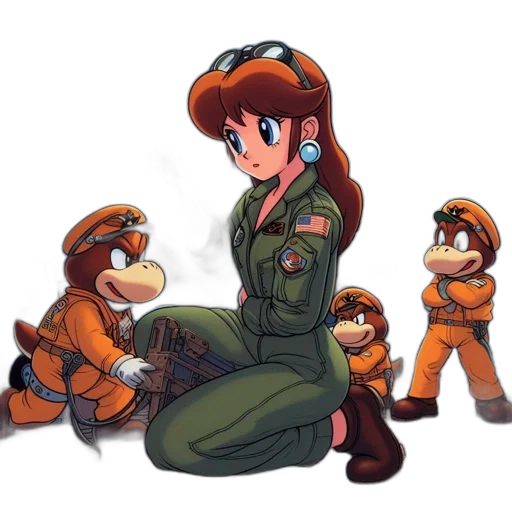 staff, jacket, weapon, concept art transparent PNG cut-out