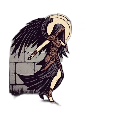 creature, hair, dragon, mask transparent PNG cut-out