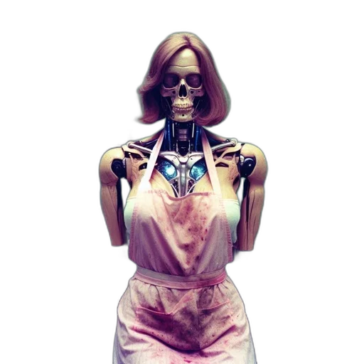 robot, dress, jewelry, mask transparent PNG cut-out