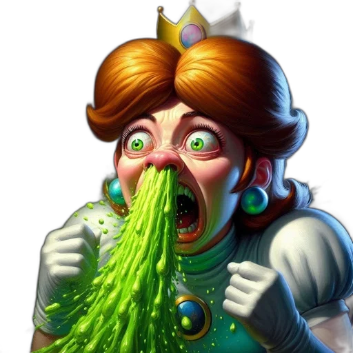 food, face, crown, creature transparent PNG cut-out