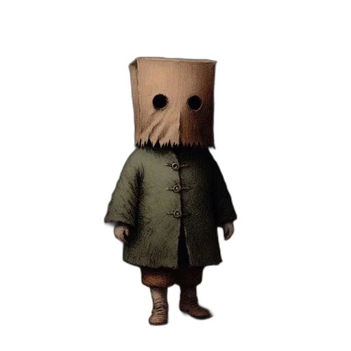 mask, robot, jacket, creature transparent PNG cut-out