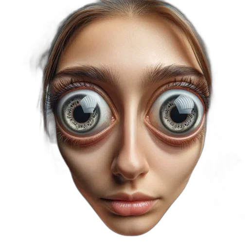 face, mask, creature, robot transparent PNG cut-out