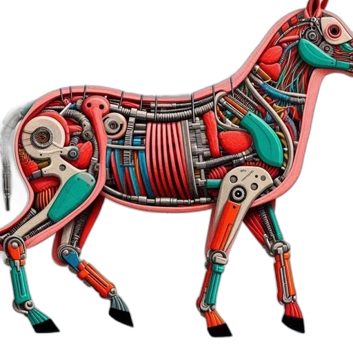 animal, jewelry, 3d render, concept art transparent PNG cut-out
