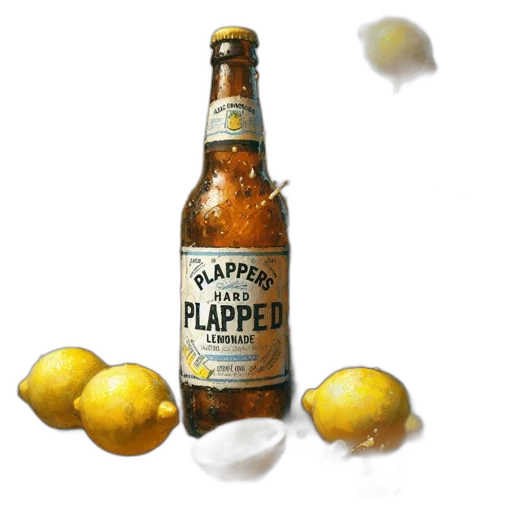 bottle, weapon, food, 3d render transparent PNG cut-out