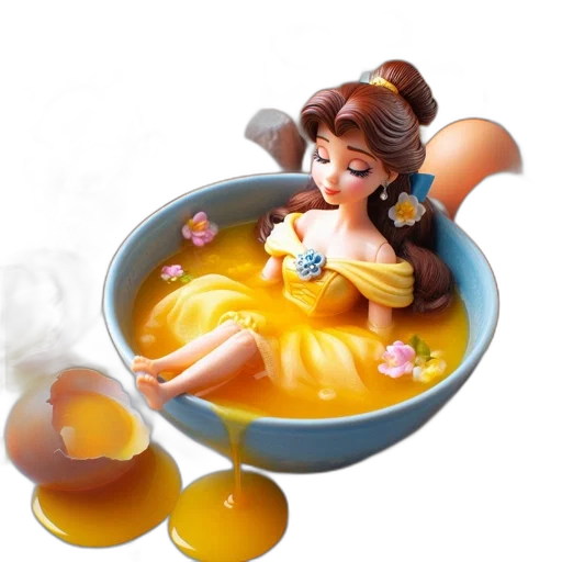 food, 3d render, photorealistic, oil painting transparent PNG cut-out