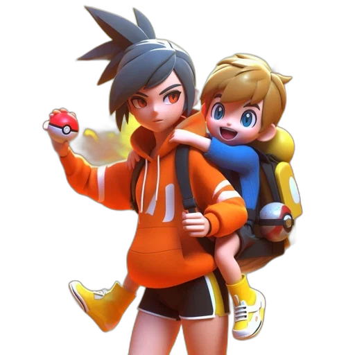 jacket, weapon, concept art, 3d render transparent PNG cut-out