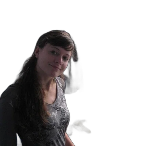 staff, face, dress, robot transparent PNG cut-out