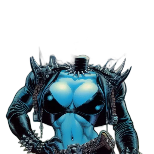 robot, creature, comic book art, concept art transparent PNG cut-out