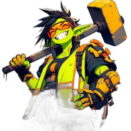 staff, weapon, jacket, concept art transparent PNG cut-out