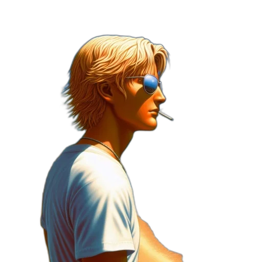 face, mask, comic book art, concept art transparent PNG cut-out
