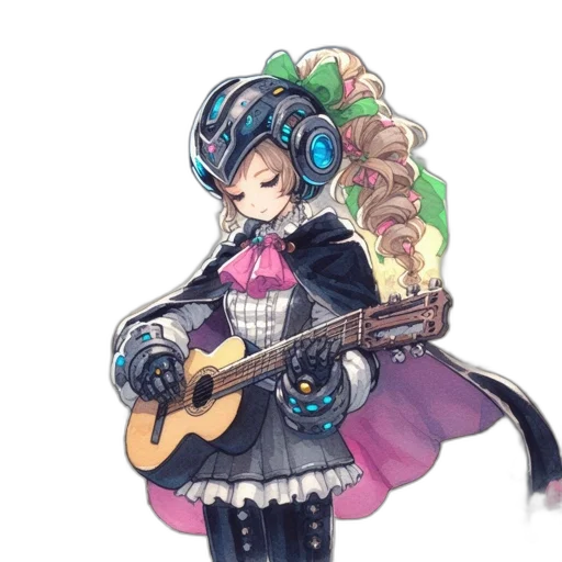 weapon, staff, hat, jacket transparent PNG cut-out
