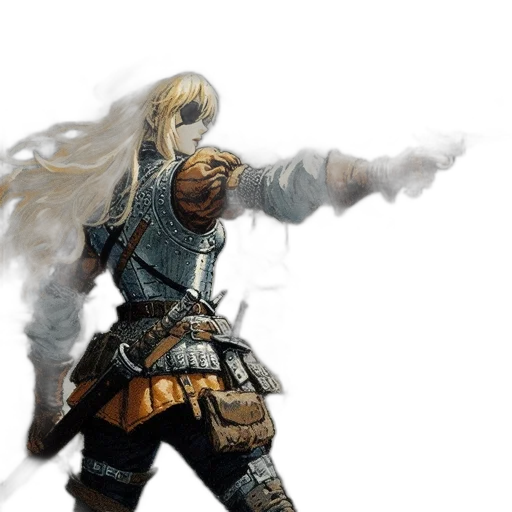 sword, weapon, staff, fantasy art transparent PNG cut-out