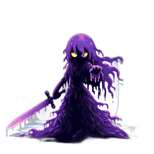 creature, staff, sword, weapon transparent PNG cut-out