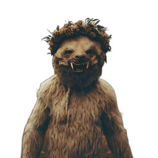 creature, animal, mask, staff transparent PNG cut-out
