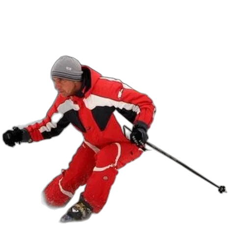 staff, jacket, photorealistic, skier transparent PNG cut-out
