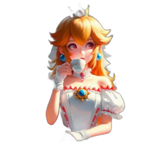 staff, dress, crown, weapon transparent PNG cut-out