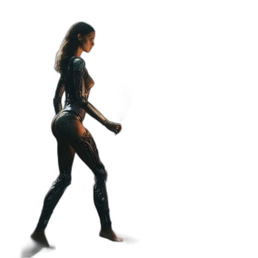 robot, staff, weapon, concept art transparent PNG cut-out