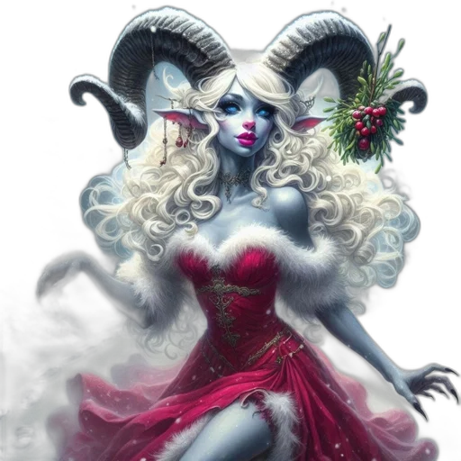 dress, creature, dragon, fantasy art transparent PNG cut-out