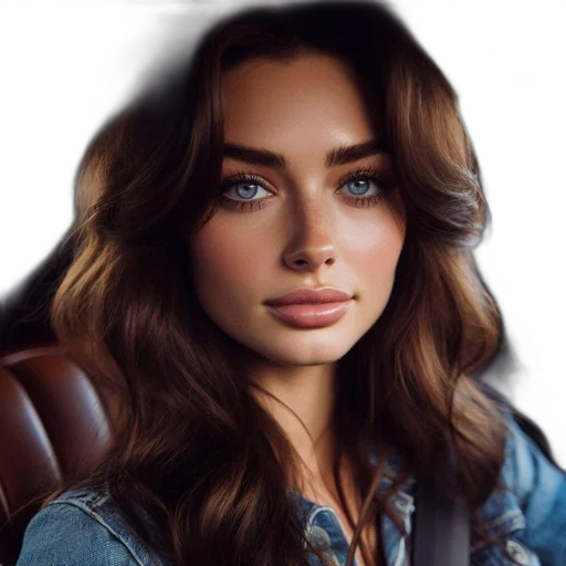face, hair, jewelry, crown transparent PNG cut-out