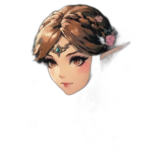 crown, staff, face, mask transparent PNG cut-out