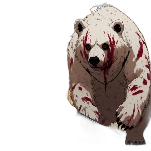 animal, creature, concept art, photorealistic transparent PNG cut-out