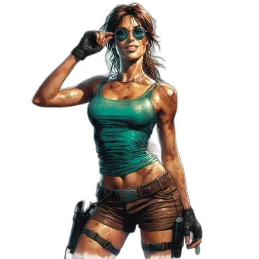 weapon, concept art, comic book art, pixel art transparent PNG cut-out