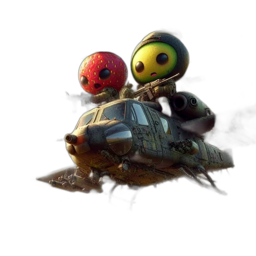 robot, car, creature, weapon transparent PNG cut-out
